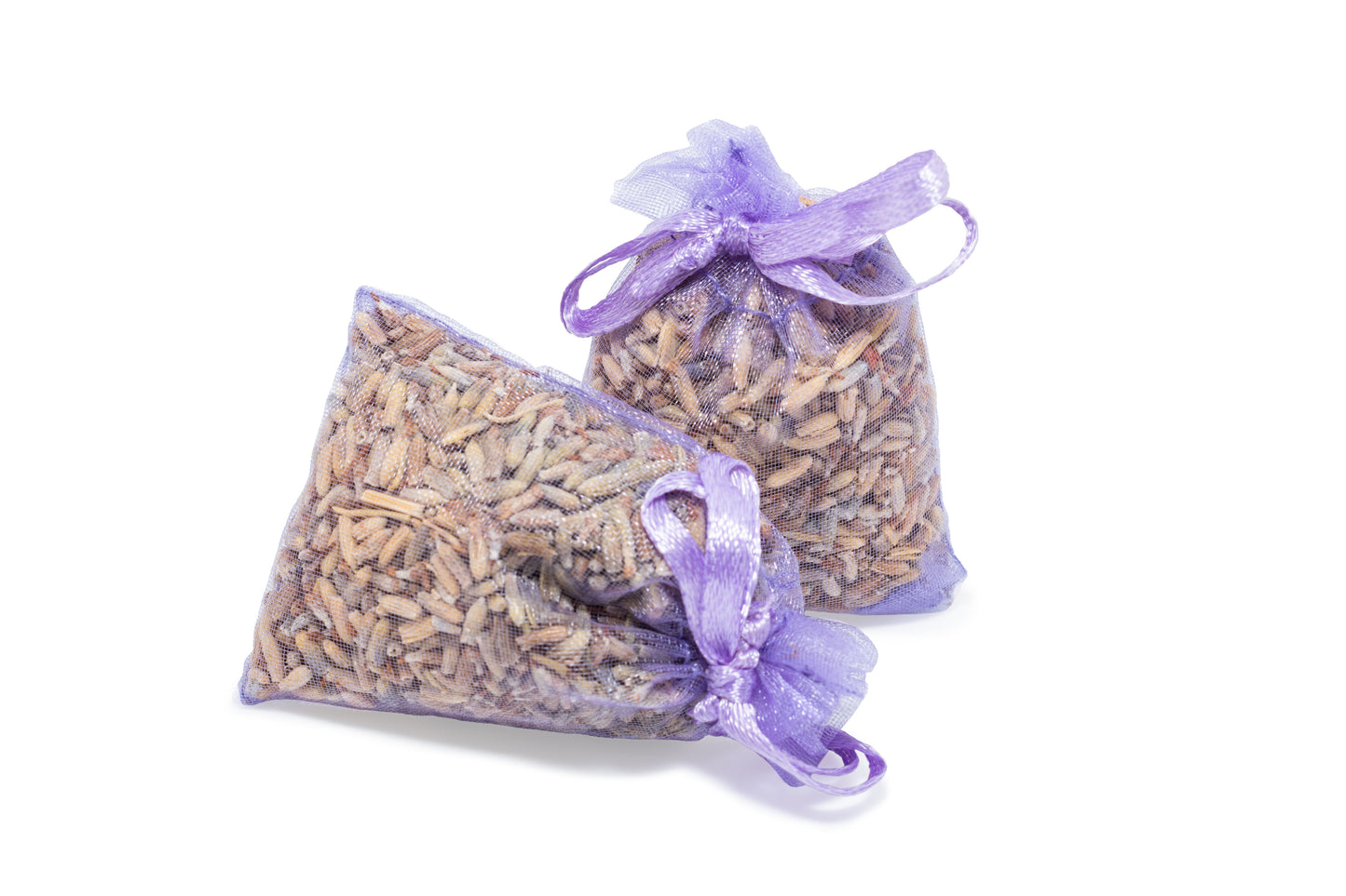 Lavendel Geurzakjes – 10 Organza Zakjes à 6gram 100% Natuurlijk