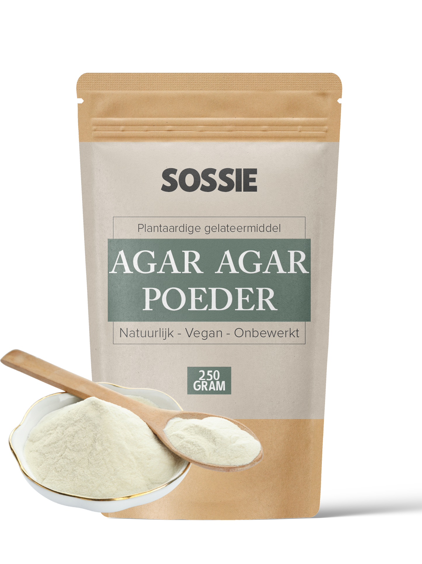 Agar Agar Poeder – Food Grade Plantaardig Geleermiddel