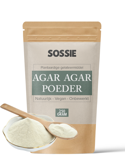 Agar Agar Poeder – Food Grade Plantaardig Geleermiddel